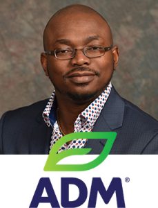 Adeniyi Odugbemi with ADM logo
