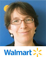 Sarah Jeromson with Walmart logo