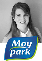 Anne Richmond with Moy Park logo