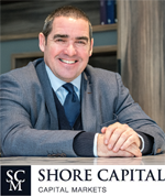 Clive Black with Shore Capital logo