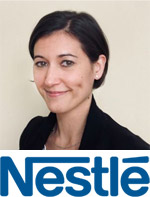Raquel Medeiros with Nestle logo