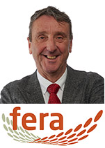 Andrew Swift with Fera logo