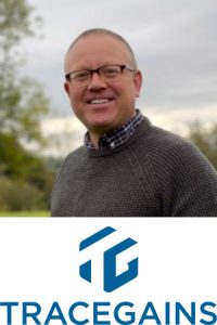 Dan McGlynn with TraceGains logo